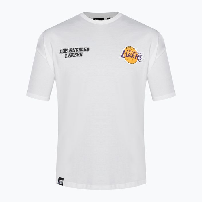 Pánské tričko New Era NBA Large Graphic BP OS Tee Los Angeles Lakers white 6